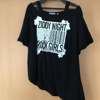 ジディー(ZIDDY)のアシメTシャツ(Tシャツ/カットソー)