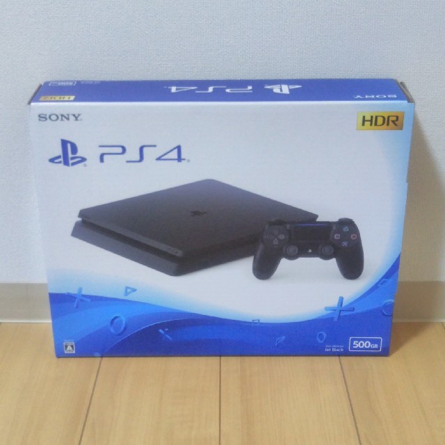 【新品】PS4 ジェット・ブラック 500GB(CUH-2100AB01)