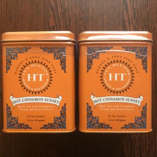 HARNEY&SONS 紅茶 ホットシナモンサンセット 2缶セット(茶)