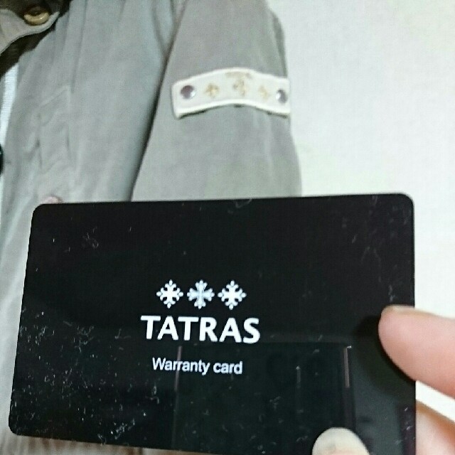 TATRAS(タトラス)のタトラス  モッズコート カーキ 内側ダウン 超美品 サイズ２ フードつき レディースのジャケット/アウター(モッズコート)の商品写真