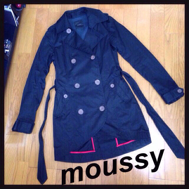 moussy(マウジー)のmoussy☆トレンチコート レディースのジャケット/アウター(トレンチコート)の商品写真