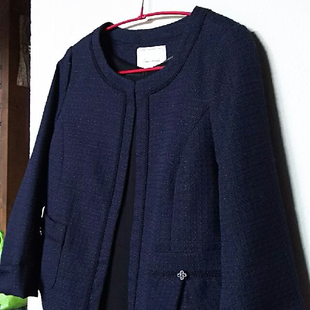 Couture Brooch(クチュールブローチ)のクチュールブローチ 美品 ジャケット レディースのジャケット/アウター(ノーカラージャケット)の商品写真