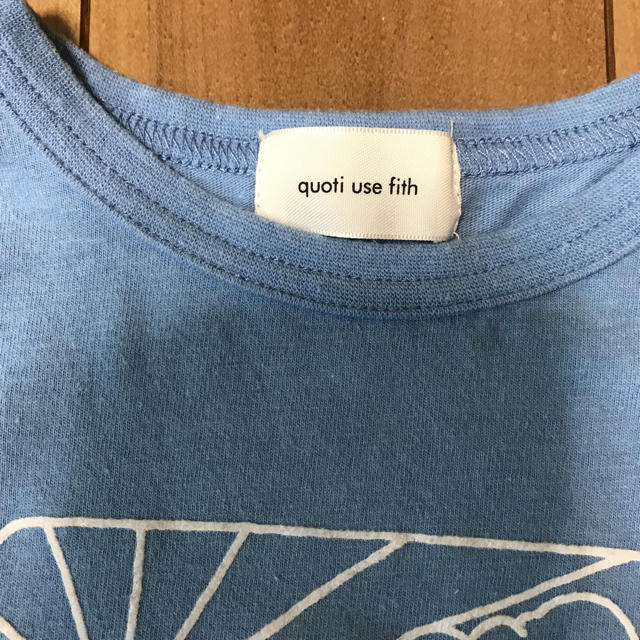 FITH(フィス)のquoti use fith ロンT  100㎝ キッズ/ベビー/マタニティのキッズ服男の子用(90cm~)(Tシャツ/カットソー)の商品写真