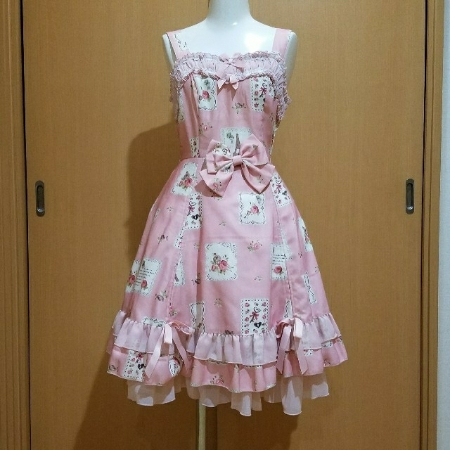 BODYLINE(ボディライン)のichigocream様専用　ジャンパースカート レディースのワンピース(ひざ丈ワンピース)の商品写真