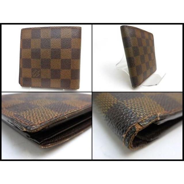 LOUIS VUITTON - ルイヴィトン ダミエ マルコ メンズ 二つ折り財布 N61675の通販 by クローバー's shop｜ルイ