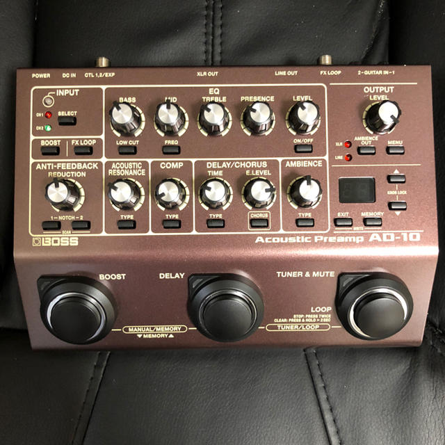 Boss AD-10 アコースティックプリアンプ | livro.funcionalink.com.br