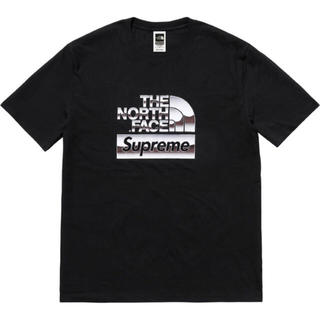 シュプリーム(Supreme)のsupreme the north  face logo tee(Tシャツ/カットソー(半袖/袖なし))