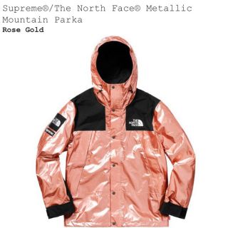 シュプリーム(Supreme)のMサイズ Supreme The North Face ピンクゴールド(マウンテンパーカー)