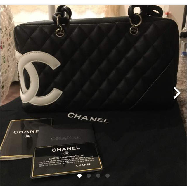 新着商品 CHANEL - CHANEL❤︎カンボンラインバッグ❤︎ トートバッグ