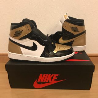 ナイキ(NIKE)の28cm Nike Air Jordan1 Gold Top3 NRG ゴールド(スニーカー)