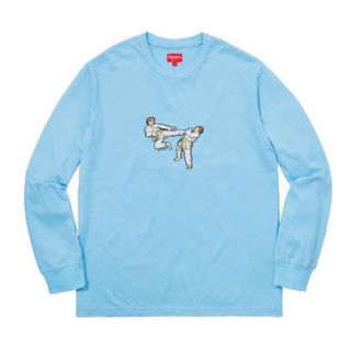 シュプリーム(Supreme)のSupreme Karate tee Light blue M(Tシャツ/カットソー(半袖/袖なし))