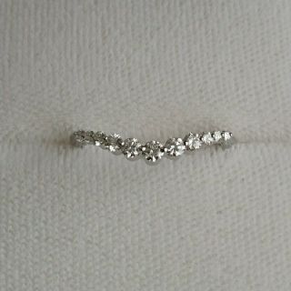 スタージュエリー(STAR JEWELRY)の最終価格  スタージュエリー  pt950  0.23ct  ダイヤ リング(リング(指輪))