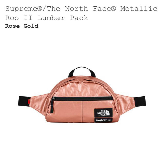 supreme north face ウエストバック