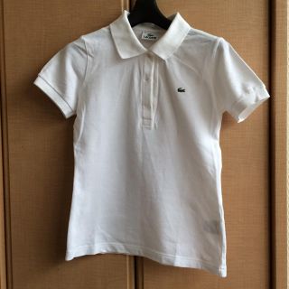 ラコステ(LACOSTE)のラコステ ポロシャツ ホワイト 白(ポロシャツ)