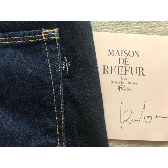 Maison de Reefur(メゾンドリーファー)の【美品】MAISON DE REEFUR ストレートデニム 24inc レディースのパンツ(デニム/ジーンズ)の商品写真