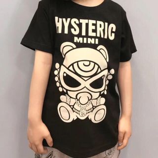 ヒステリックミニ(HYSTERIC MINI)のヒスミニ Tシャツ 黒 ☆ 白 ♡(Tシャツ/カットソー)