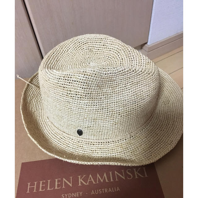 【2021?新作】 HELEN KAMINSKI ユニセックス ハット ヘレンカミンスキー - 麦わら帽子/ストローハット
