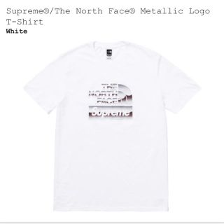 シュプリーム(Supreme)のSupreme The North Face Logo Tシャツ シュプノース(Tシャツ/カットソー(半袖/袖なし))