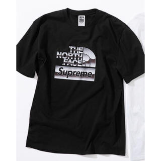 シュプリーム(Supreme)のSupreme×THE NORTH FACE Tシャツ 黒(Tシャツ/カットソー(半袖/袖なし))