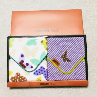 ミッソーニ(MISSONI)の新品✨タオルハンカチ🌸(ハンカチ)