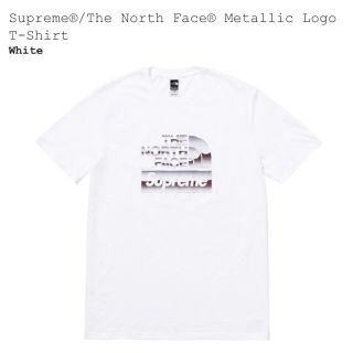 シュプリーム(Supreme)のsupreme × THE NORTH FACE Tee 白 XL(Tシャツ/カットソー(半袖/袖なし))