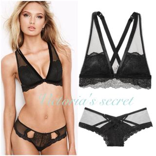 ヴィクトリアズシークレット(Victoria's Secret)の新品 ヴィクトリアシークレット ブラレット & ショーツ 上下 2点 セット S(ブラ&ショーツセット)