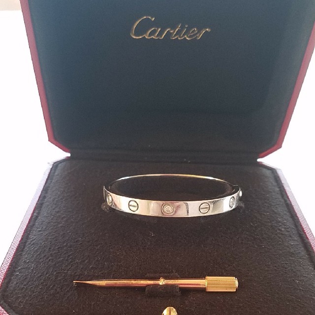 Cartier(カルティエ)のぴぃ様専用　カルティエ　ラブブレス レディースのアクセサリー(ブレスレット/バングル)の商品写真