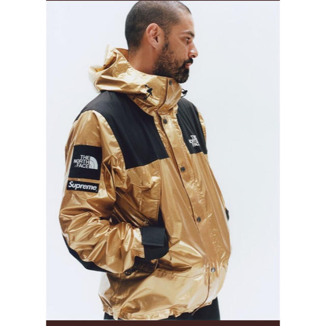 早い者勝ち！Supreme×THE NORTH FACE マウンテンパーカー 金ジャケット/アウター