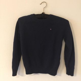 トミーヒルフィガー(TOMMY HILFIGER)のTOMMY HILFIGER ネイビーニット6.7歳(ニット)