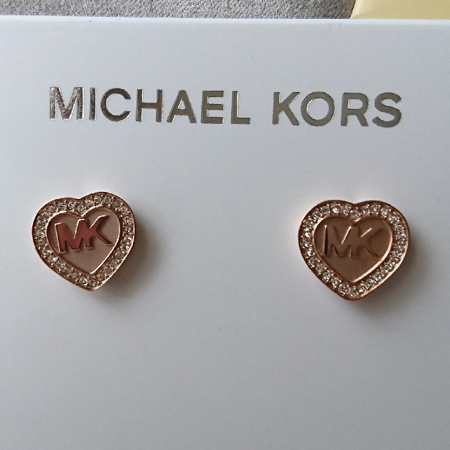 MICHAEL KORS - 新品・未使用 マイケル・コース ピアス ピンク MICHAEL KORS - 新品・未使用 マイケル・コース ピアス ピンク