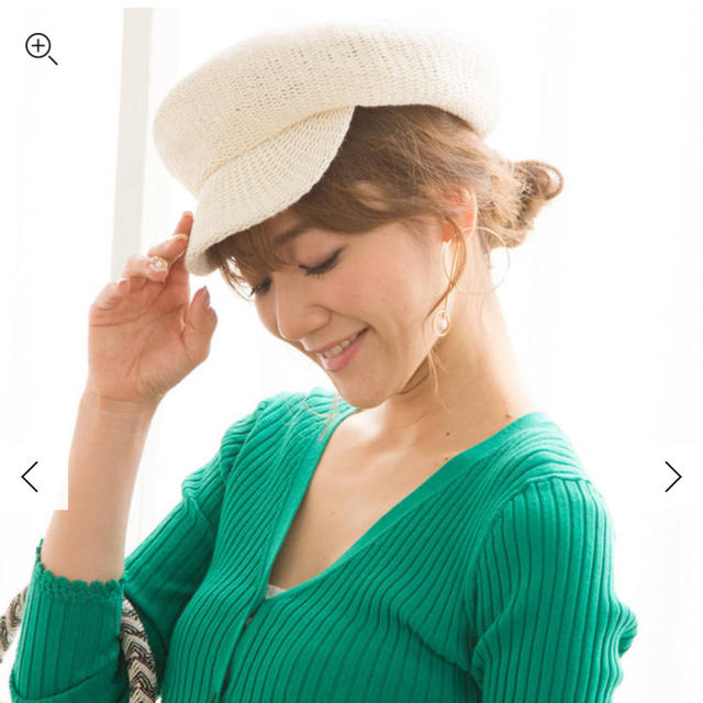 MERCURYDUO(マーキュリーデュオ)の新品 タグ付き マーキュリーデュオペーパーキャスケット レディースの帽子(キャスケット)の商品写真