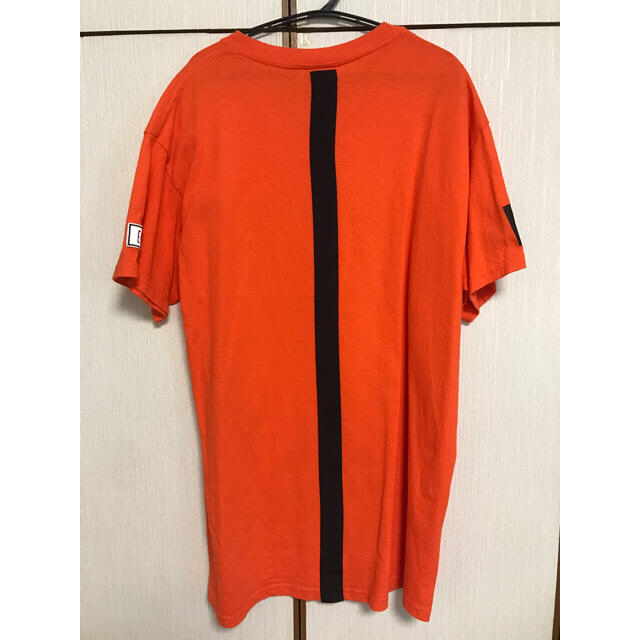 ELVIA(エルヴィア)のELVIRA ロゴ Tシャツ オレンジ メンズのトップス(Tシャツ/カットソー(半袖/袖なし))の商品写真