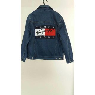 トミーヒルフィガー(TOMMY HILFIGER)のTOMMY　トミー　デニムジャケット　　Lサイズ　　超レア　男女兼用(Gジャン/デニムジャケット)