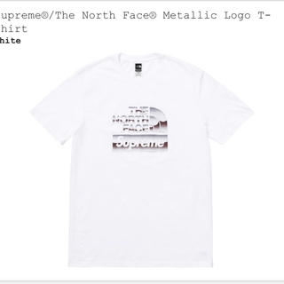 シュプリーム(Supreme)のSupreme The North Face Tシャツ 白 Sサイズ(Tシャツ/カットソー(半袖/袖なし))