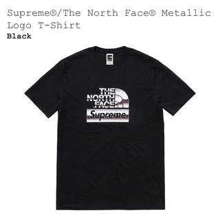 シュプリーム(Supreme)のsupreme the north face Tシャツ 黒 Mサイズ(Tシャツ/カットソー(半袖/袖なし))