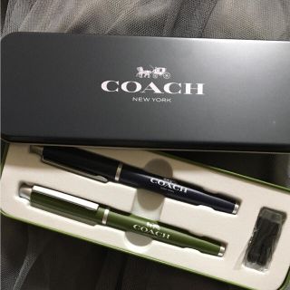 コーチ(COACH)のcoach 万年筆 ボールペン 付録(ペン/マーカー)