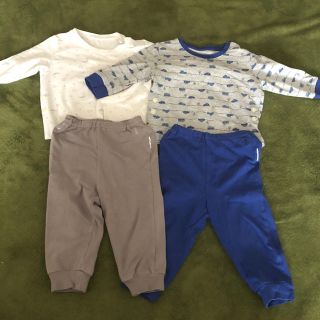 ユニクロ(UNIQLO)のUNIQLO baby パジャマ サイズ80 2セット(パジャマ)