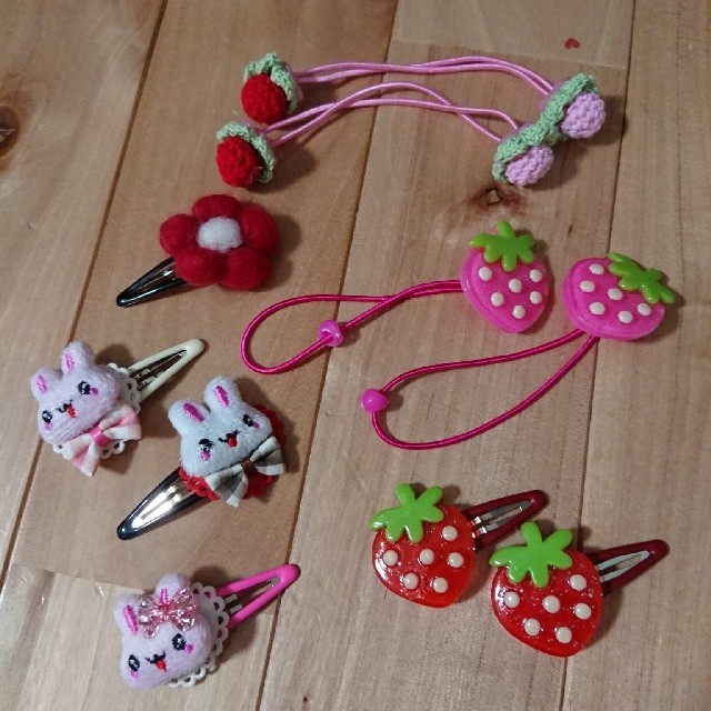 ハンドメイド よりどり3個~ キッズヘアゴム、ヘアピン | rusticmum.com ハンドメイド よりどり3個~ キッズヘアゴム、ヘアピン