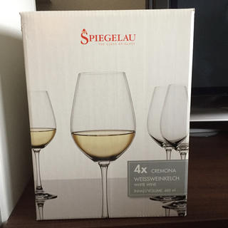 バカラ(Baccarat)のSPIEGELAU  ワイングラス  新品4個セット(グラス/カップ)