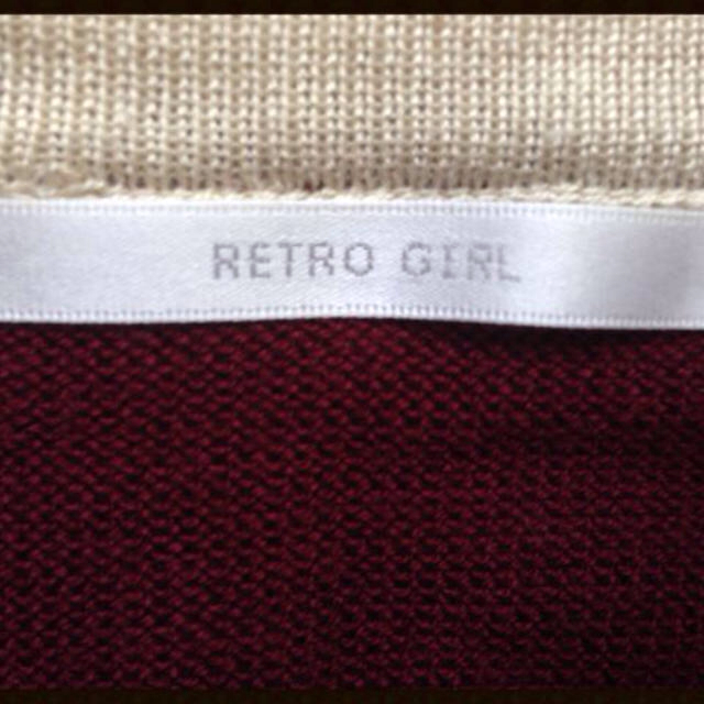 RETRO GIRL(レトロガール)のRETRO GIRL＊ラインカーディガン レディースのトップス(カーディガン)の商品写真