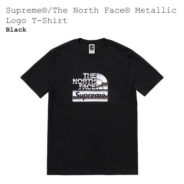 (M) The North Face Metalic Logo T-Shirt