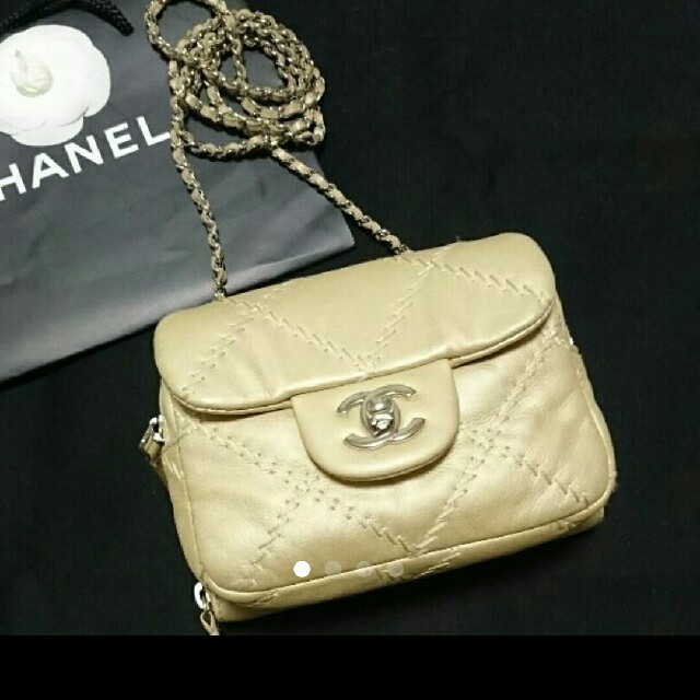 最高の CHANEL - チェーン付きウォレットポシェット ラスト限界価格