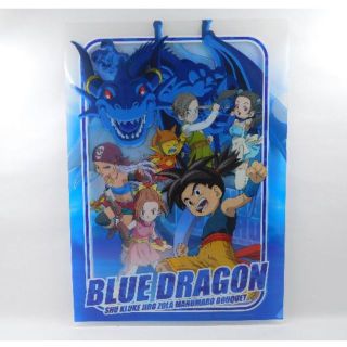 【美品】ブルードラゴン BLUE DRAGON A4クリアファイル(クリアファイル)