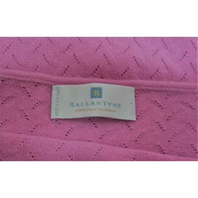 BALLANTYNE CASHMERE(バランタインカシミヤ)の英国製・バランタイン社・レディス・ホルター・最高級ピュアカシミア(#HTR-3) レディースのトップス(キャミソール)の商品写真