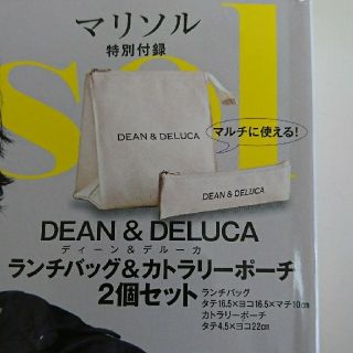 ディーンアンドデルーカ(DEAN & DELUCA)のマリソル5月号付録(弁当用品)