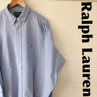ラルフローレン(Ralph Lauren)の古着屋購入 RalphLauren BDシャツ オーバーサイズ  BLU 405(シャツ)