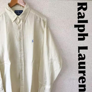 ラルフローレン(Ralph Lauren)の古着 Ralph Lauren BDシャツオーバーサイズ BEG 0405(シャツ)