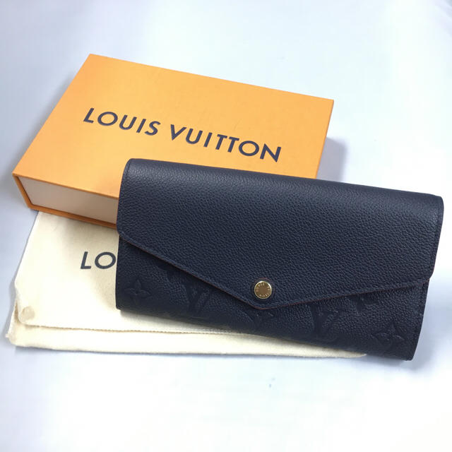 LOUIS VUITTON(ルイヴィトン)の値下げ!!ルイヴィトン☆アンプラント サラ☆マリーヌルージュ☆イニシャル入 レディースのファッション小物(財布)の商品写真