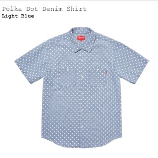 シュプリーム(Supreme)のMサイズ Supreme Polka Dot Denim Shirt 新品(シャツ)