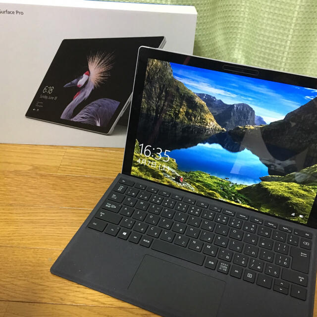 Microsoft(マイクロソフト)のsurface pro core i5 256GB 8GB RAM スマホ/家電/カメラのPC/タブレット(ノートPC)の商品写真